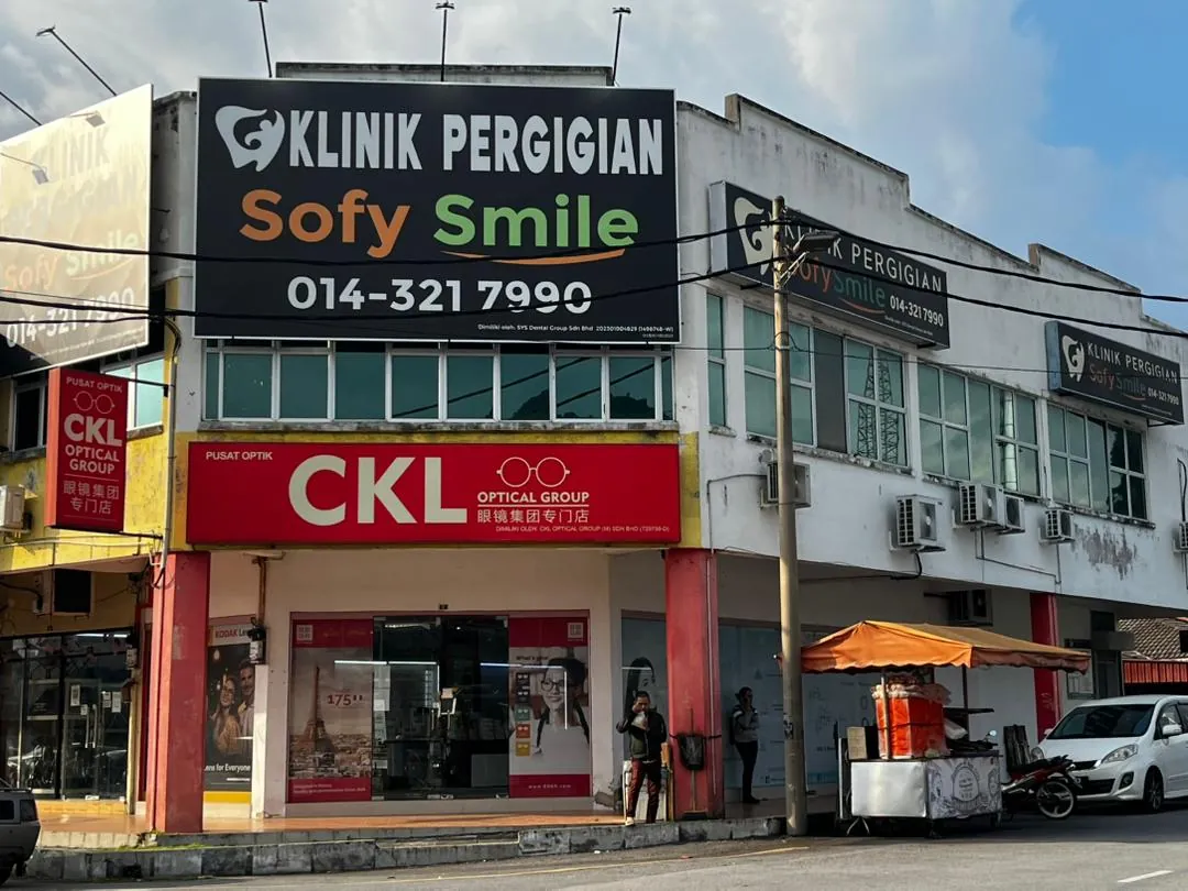 Bangunan Klinik Pergigian Sofy Smile di Taman Bercham Raya, Ipoh